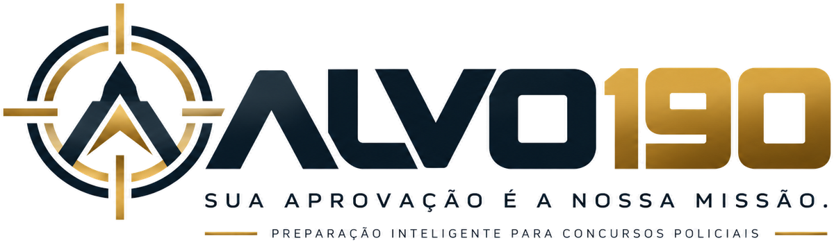 Alvo190 — Sua aprovação é a nossa missão. Preparação inteligente para concursos policiais